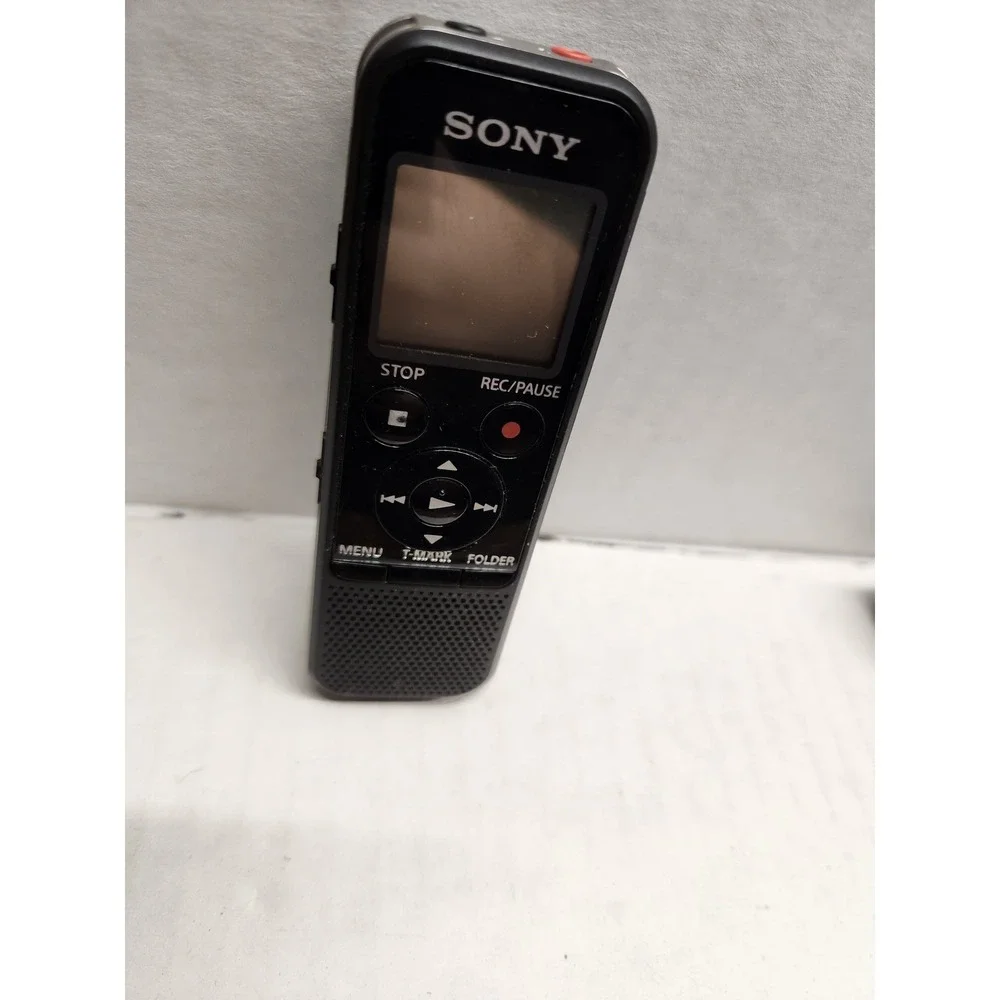 Sony ICD-PX470 Digital Voice IC Recorder Built-in USB MicroSD/M2 Slot Black